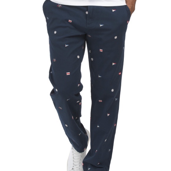 NAUTICAAll Over Embroidered Pants